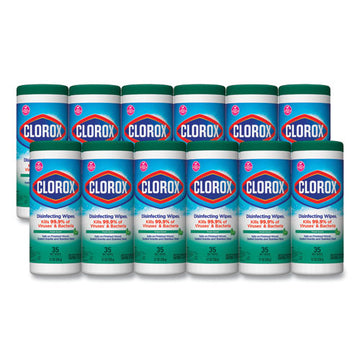 Clorox® Disinfecting Wipes, 7 X 8, Fresh Scent, 35-canister, 12-carton freeshipping - TVN Wholesale